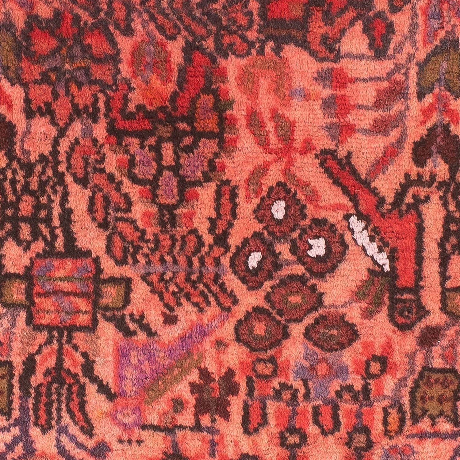 Orientteppich 80 x 68 cm - hellrot - Image 3