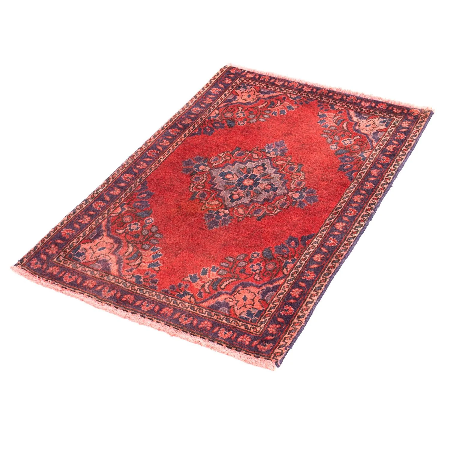 Orientteppich 87 x 57 cm - dunkelrot - Image 5