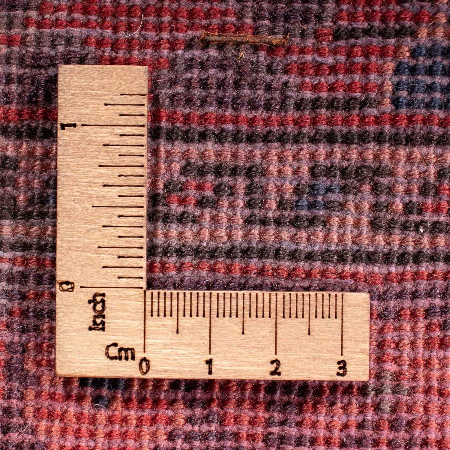 Orientteppich 87 x 57 cm - dunkelrot - Image 6
