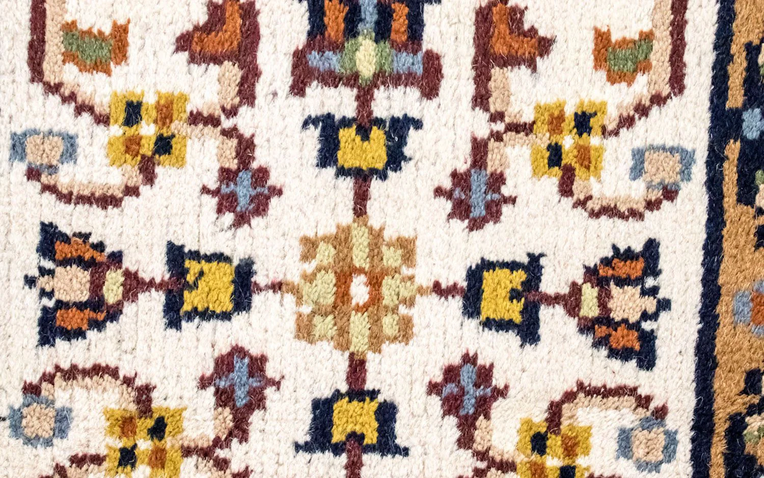 Orientteppich 90 x 60 cm - beige - Image 2