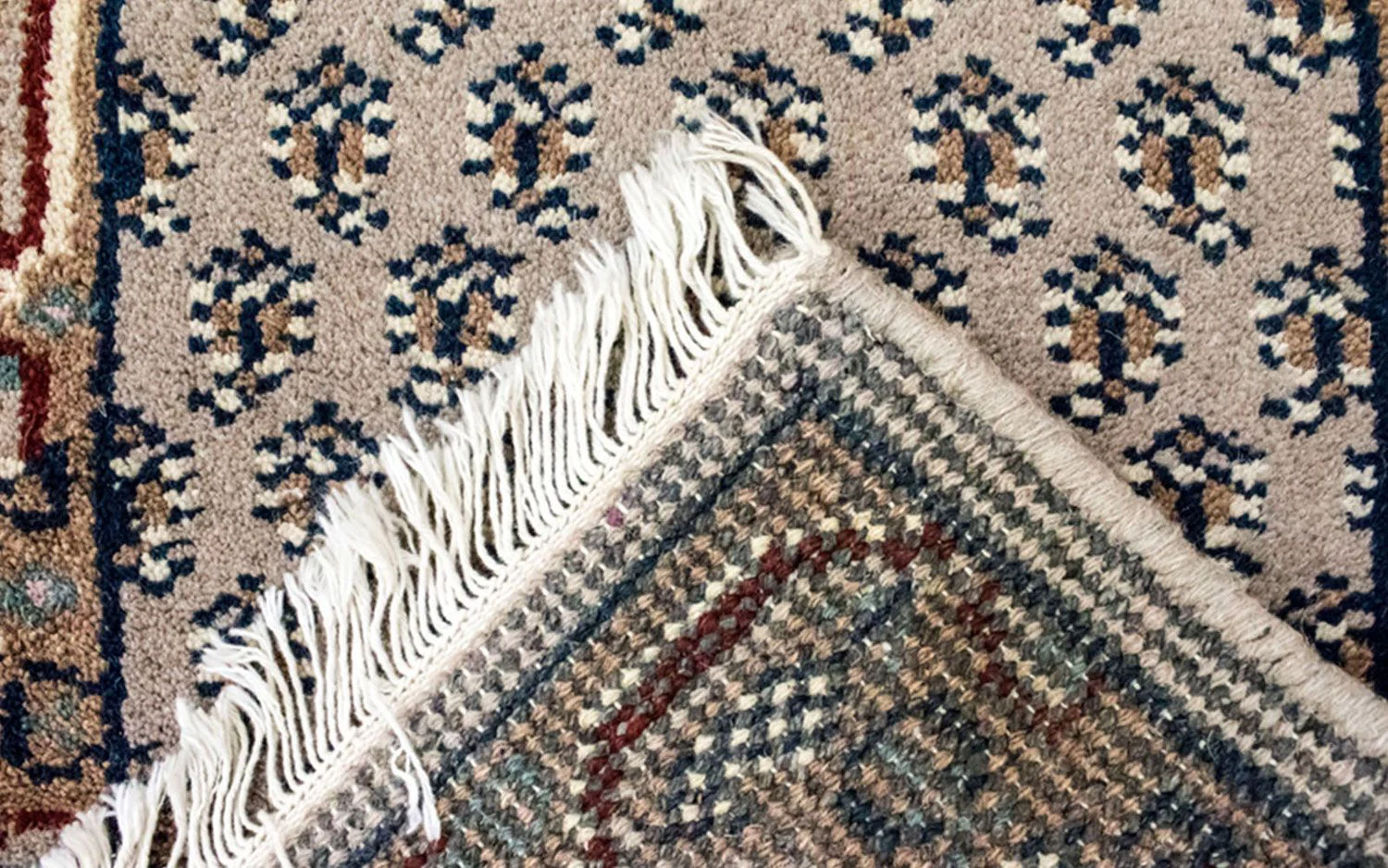 Orientteppich 90 x 60 cm - beige - Image 3