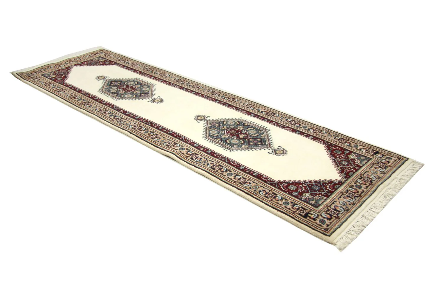 Orientteppich - Bidjar - Indus 263 x 77 cm - beige - Image 4