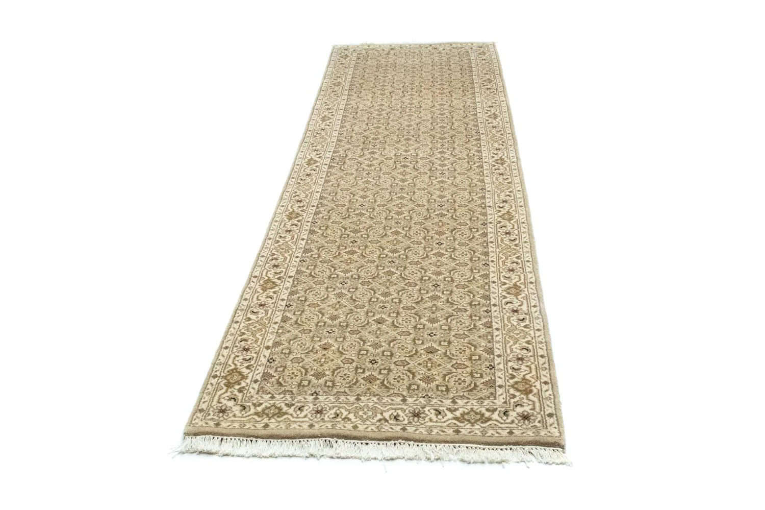 Orientteppich - Bidjar - Indus 306 x 82 cm - beige - Image 5