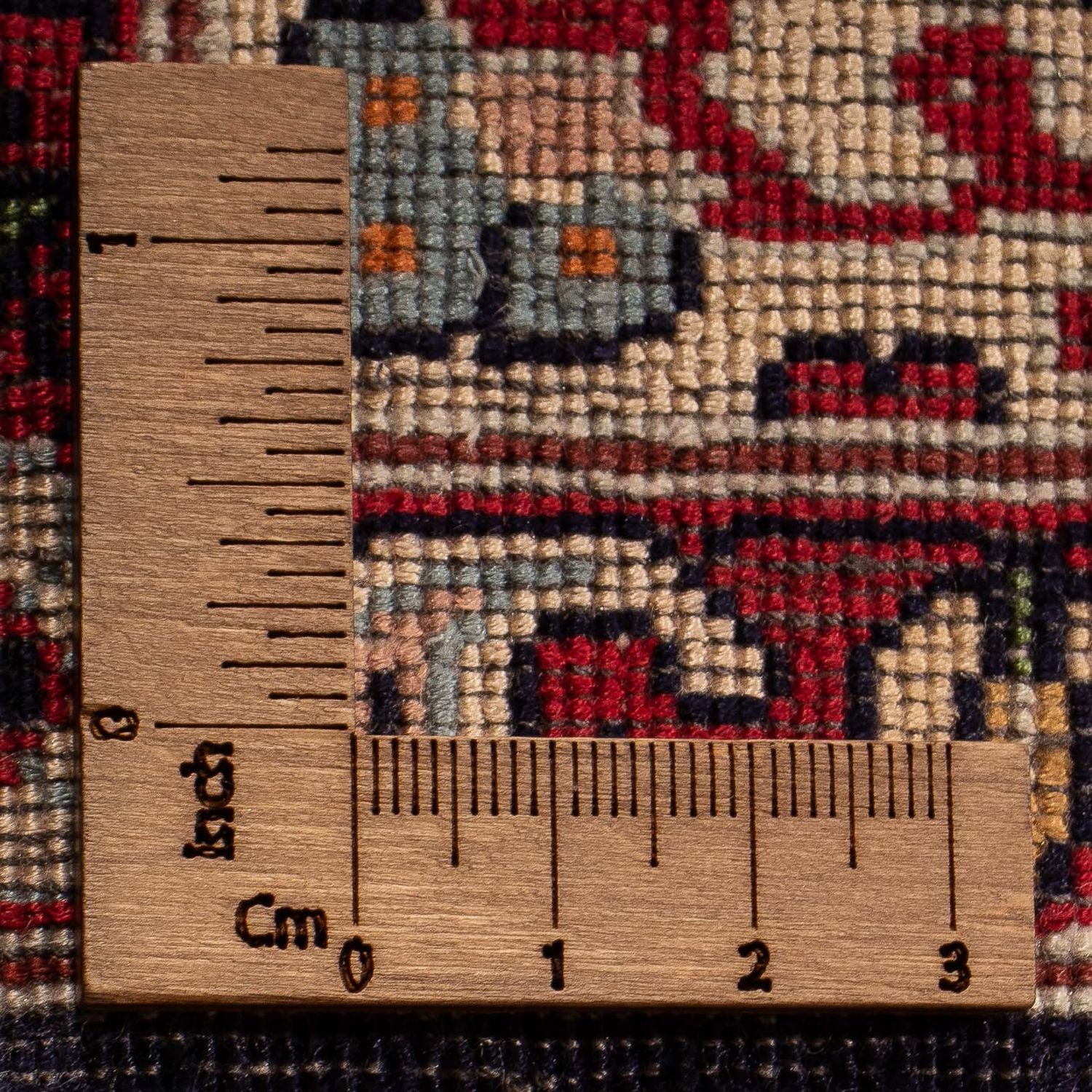 Orientteppich - Indus 123 x 81 cm - dunkelblau - Image 6
