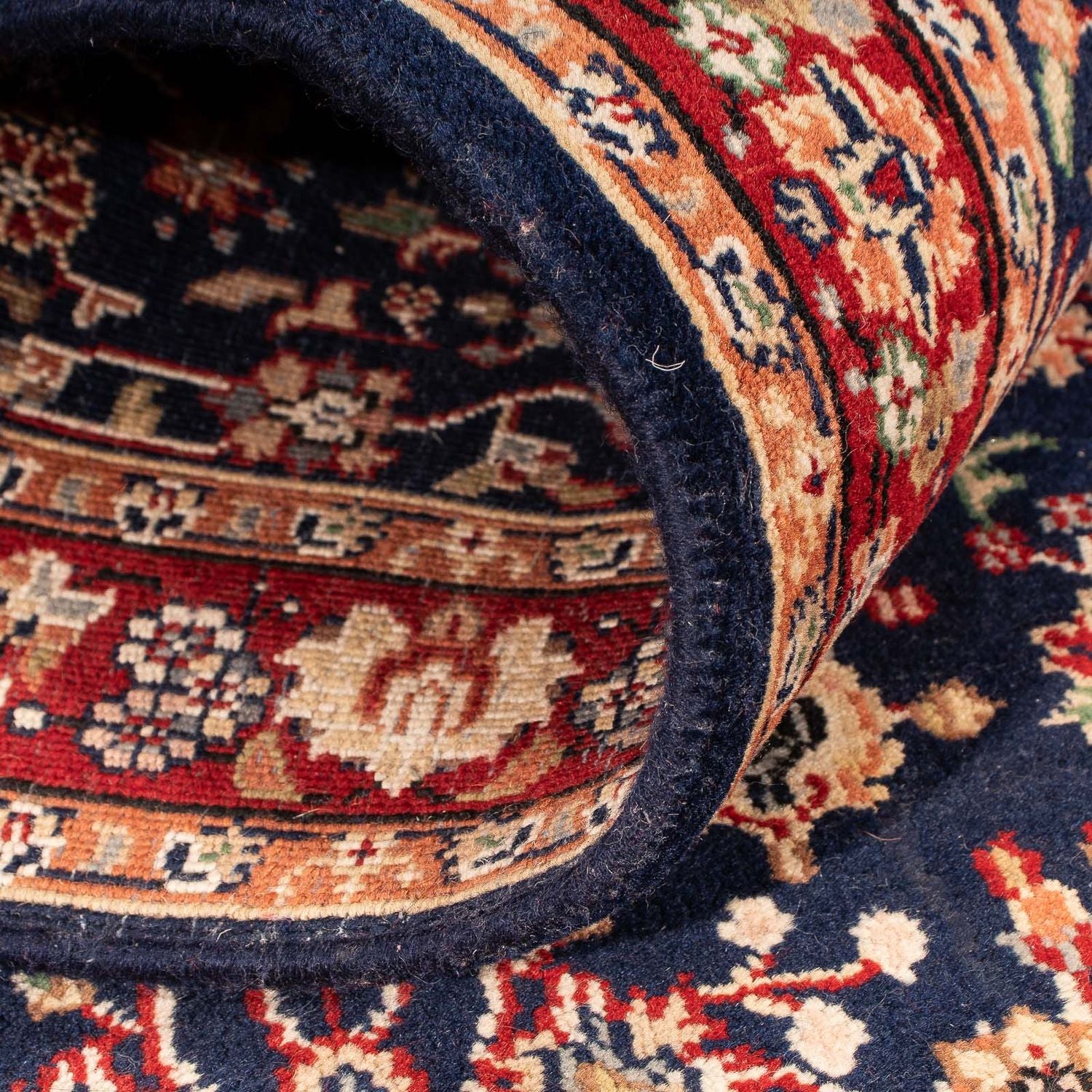 Orientteppich - Indus 170 x 85 cm - dunkelblau - Image 4