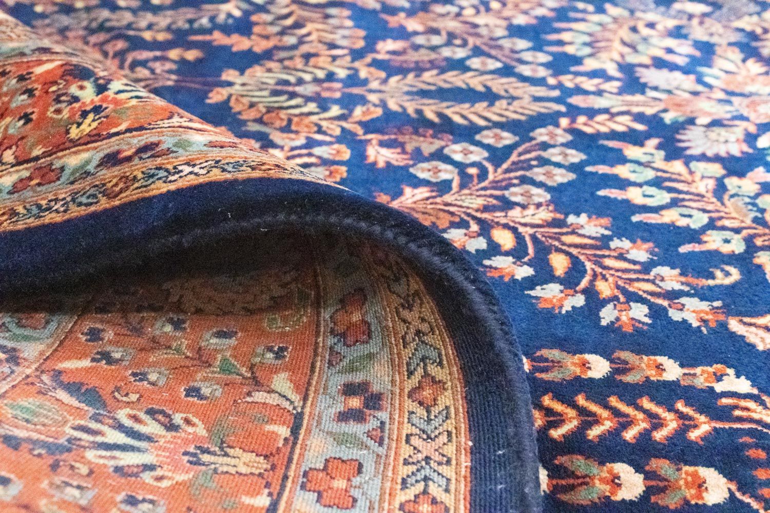 Orientteppich - Indus 300 x 195 cm - blau - Image 4