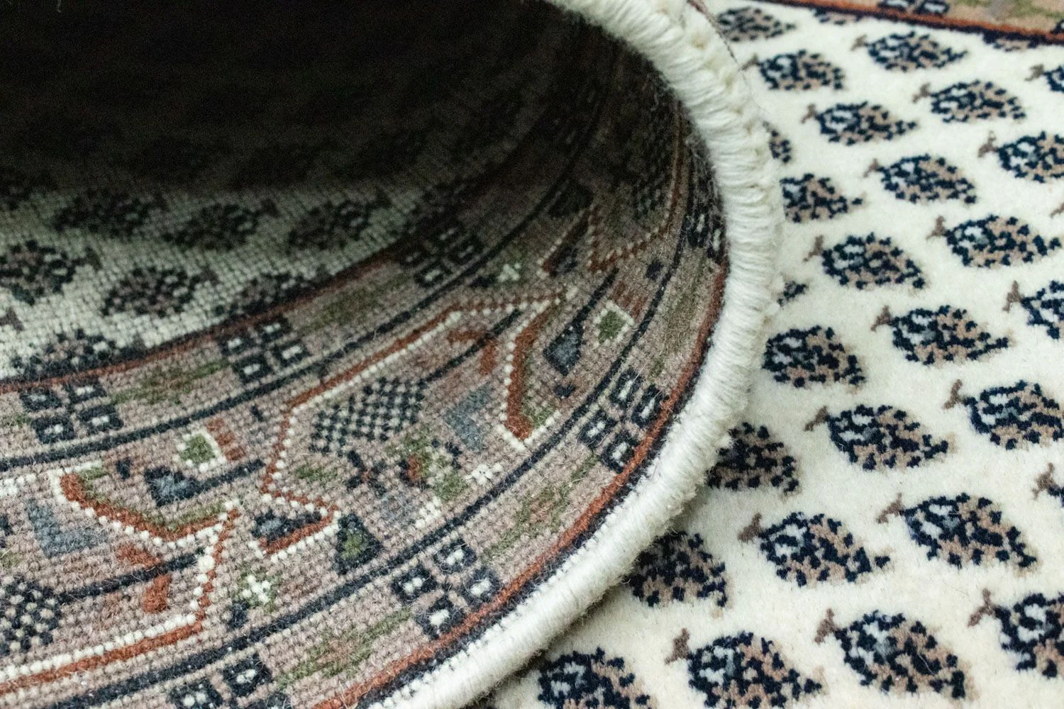 Orientteppich - Mir - Indus 198 x 81 cm - beige - Image 4