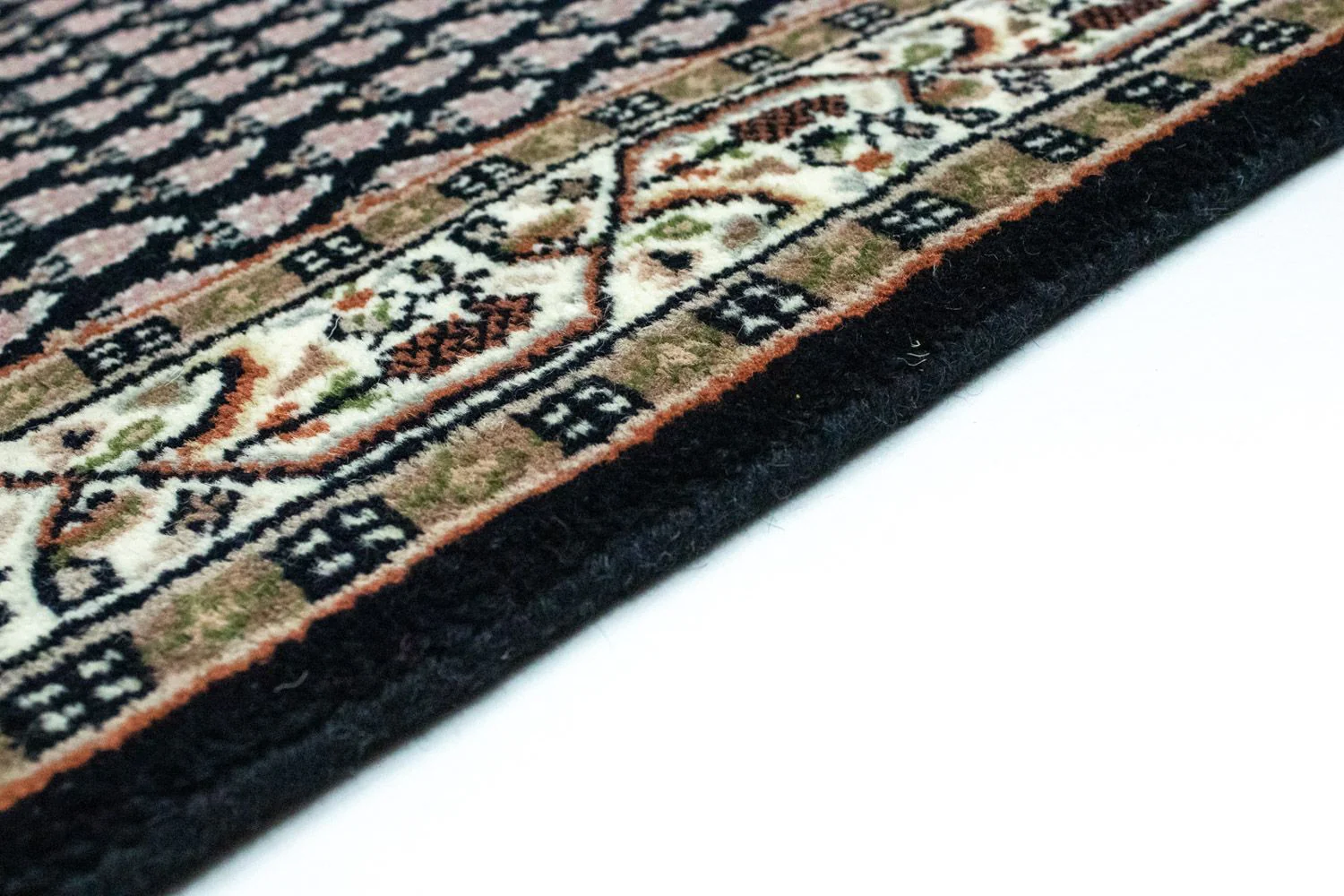 Orientteppich - Mir - Indus 244 x 83 cm - dunkelblau - Image 3