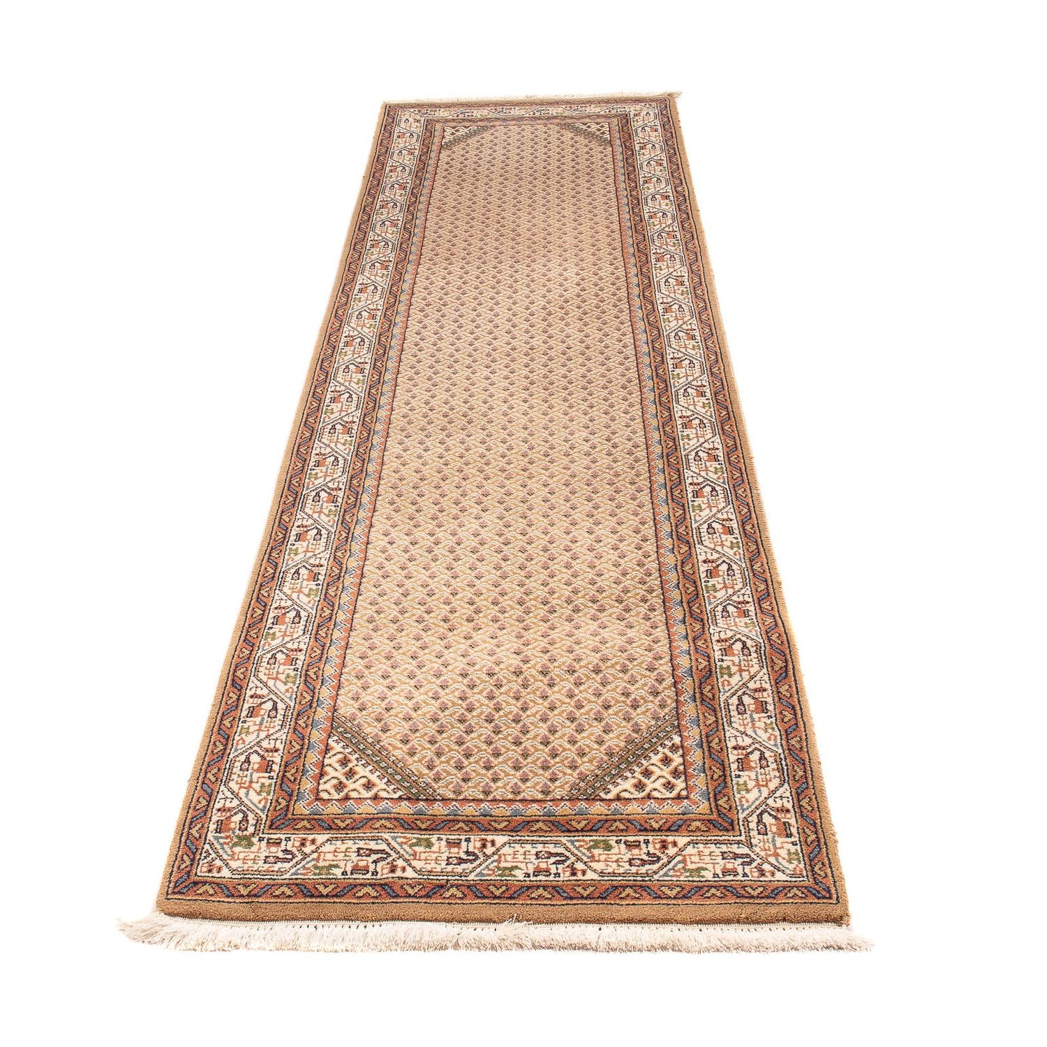 Orientteppich - Mir - Indus 284 x 70 cm - beige - Image 5