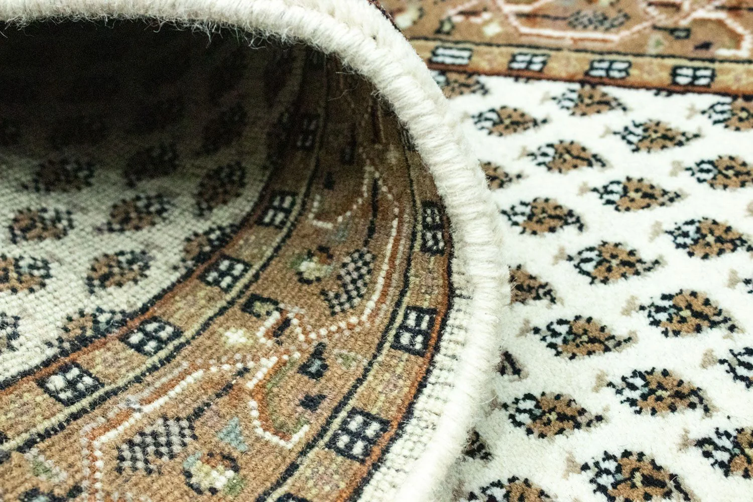 Orientteppich - Mir - Indus 299 x 80 cm - beige - Image 4
