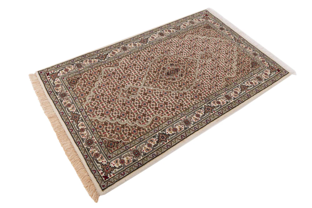 Orientteppich - Täbriz - 151 x 94 cm - sand - Image 2