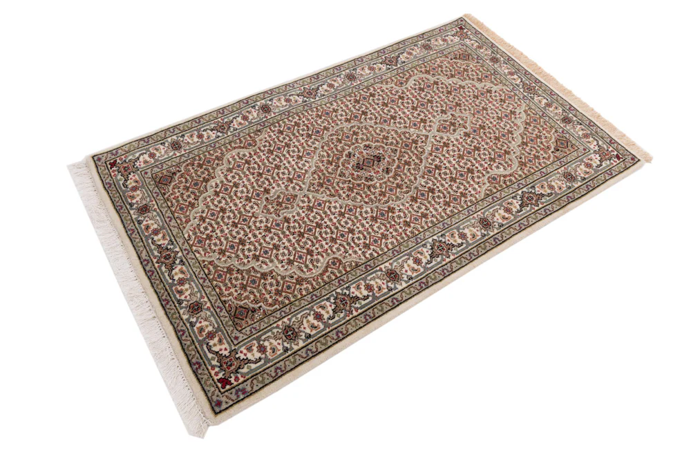 Orientteppich - Täbriz - 151 x 94 cm - sand - Image 3