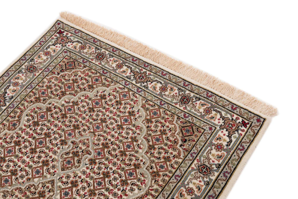 Orientteppich - Täbriz - 151 x 94 cm - sand - Image 4