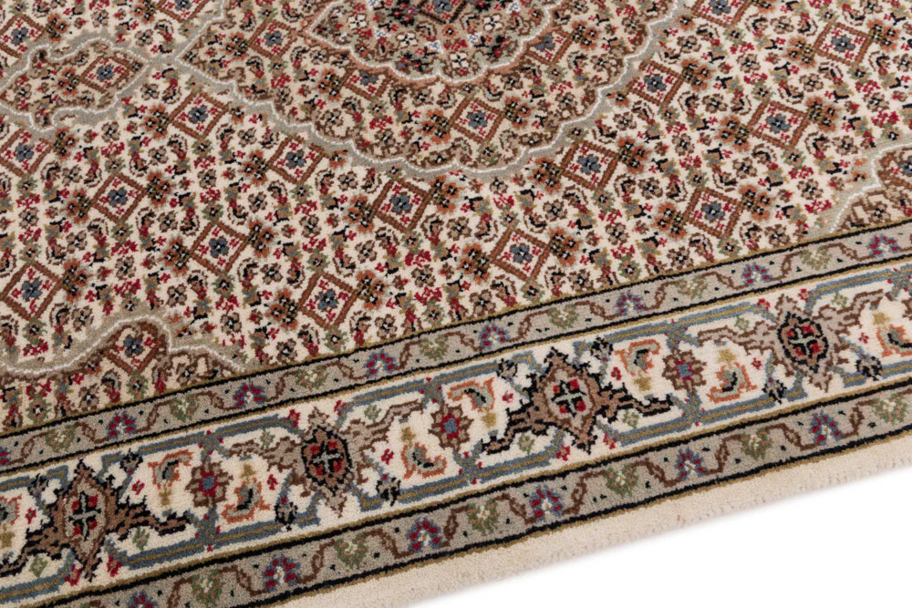 Orientteppich - Täbriz - 151 x 94 cm - sand - Image 5