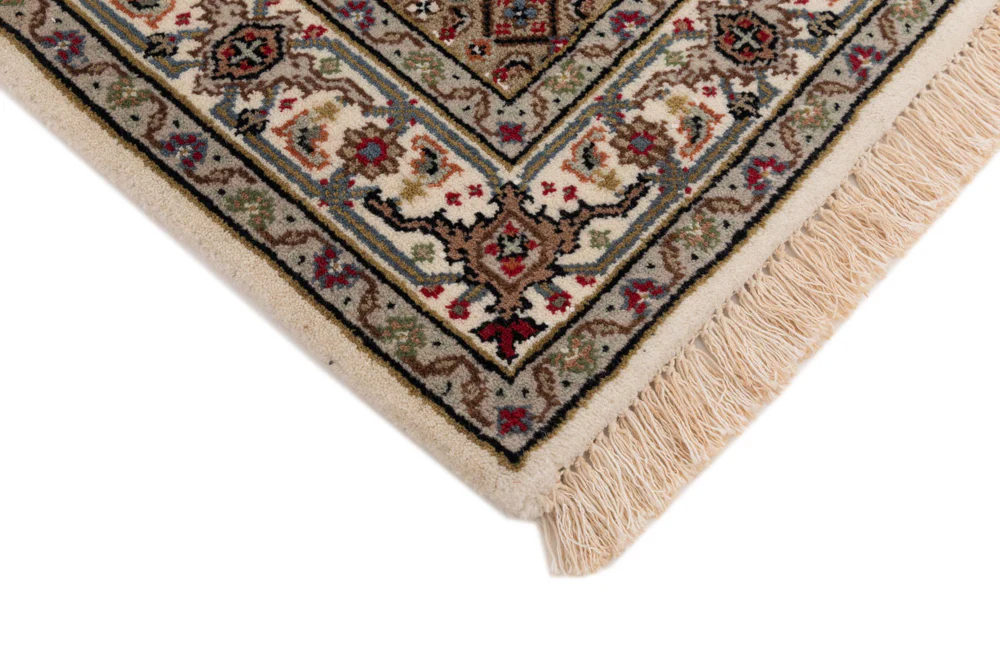 Orientteppich - Täbriz - 151 x 94 cm - sand - Image 6