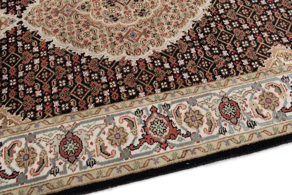 Orientteppich - Täbriz - 155 x 95 cm - dunkelbeige - Image 5
