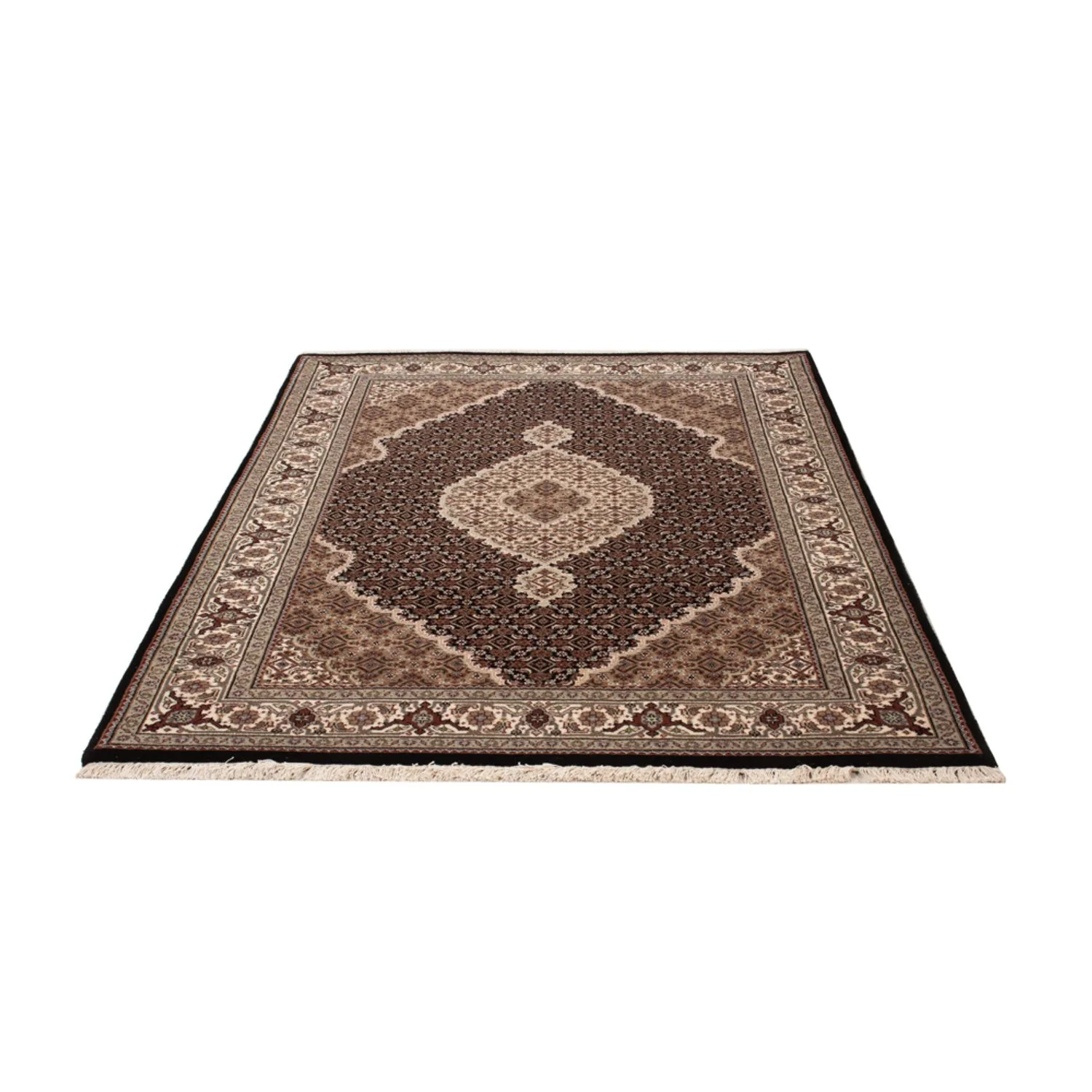 Indo Täbriz Teppich 184x124cm - Orientteppich - Image 5