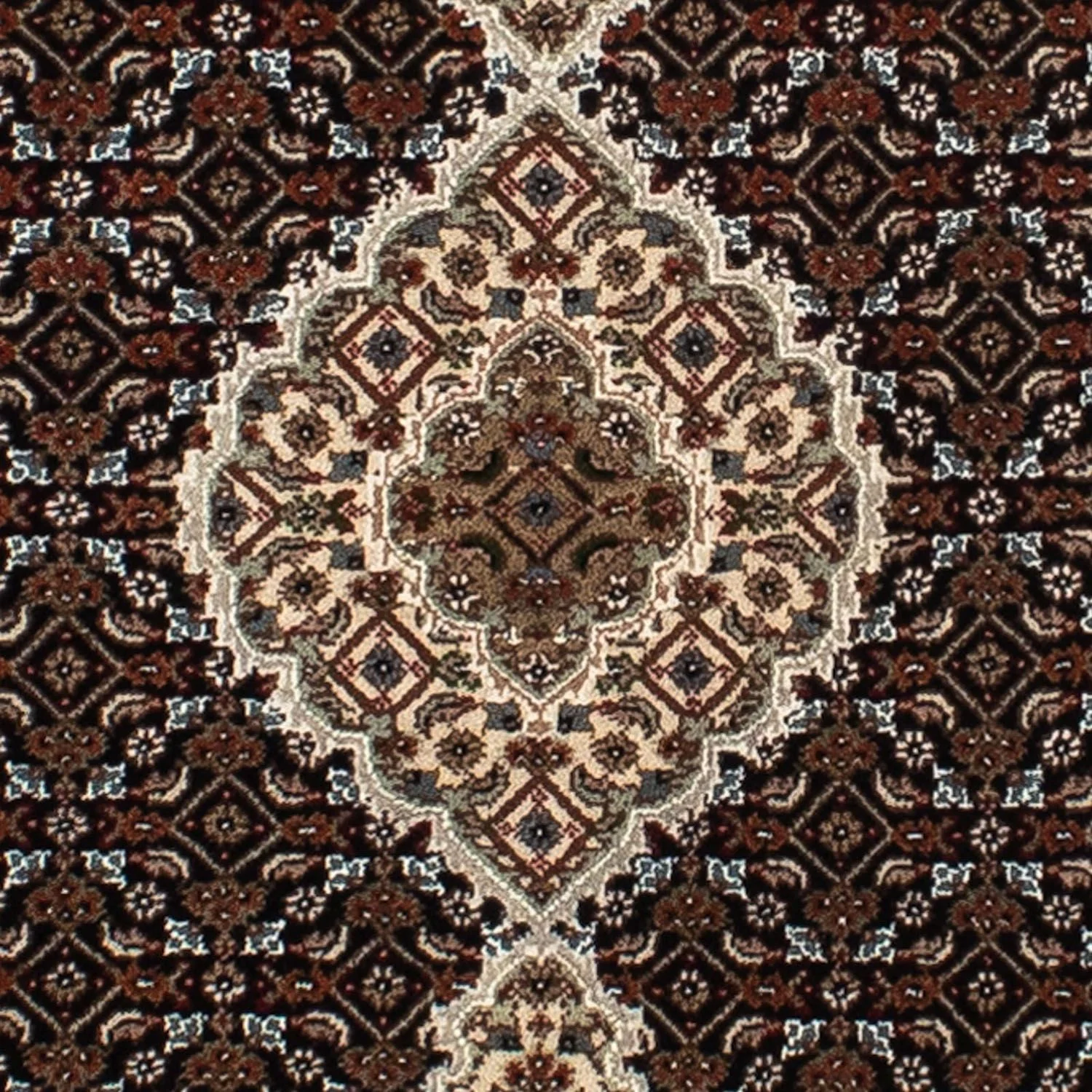 Orientteppich - Täbriz 195 x 79 cm - dunkelblau - Image 2