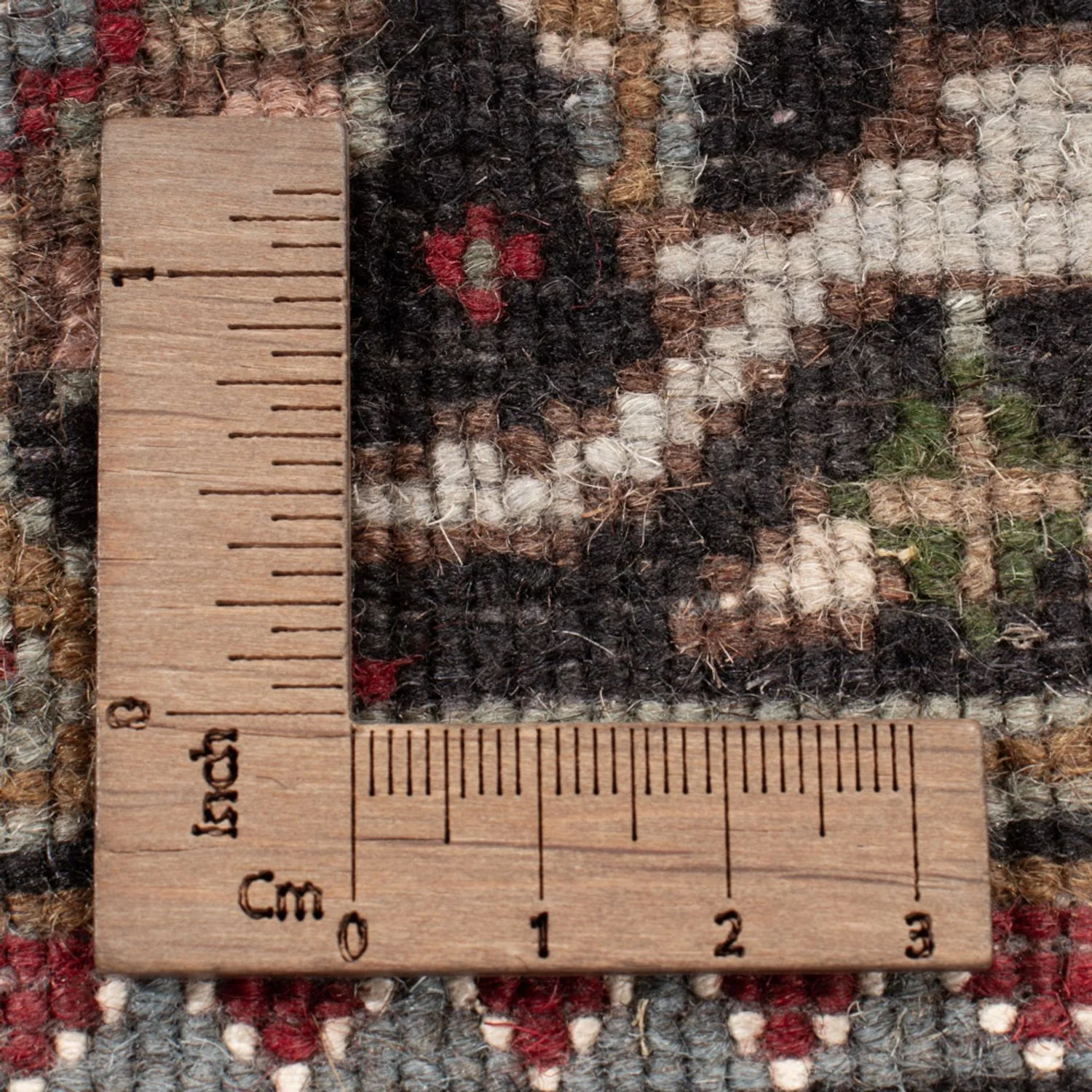 Indo Täbriz Teppich 205x143cm - Orientteppich - Image 6