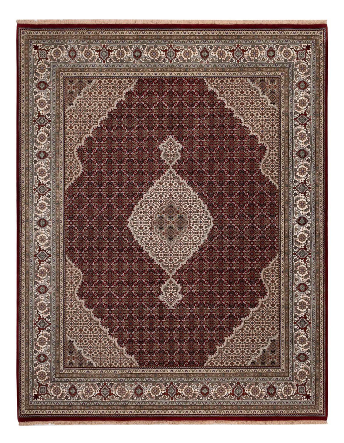 Indo Täbriz Teppich 257x202cm - Orientteppich