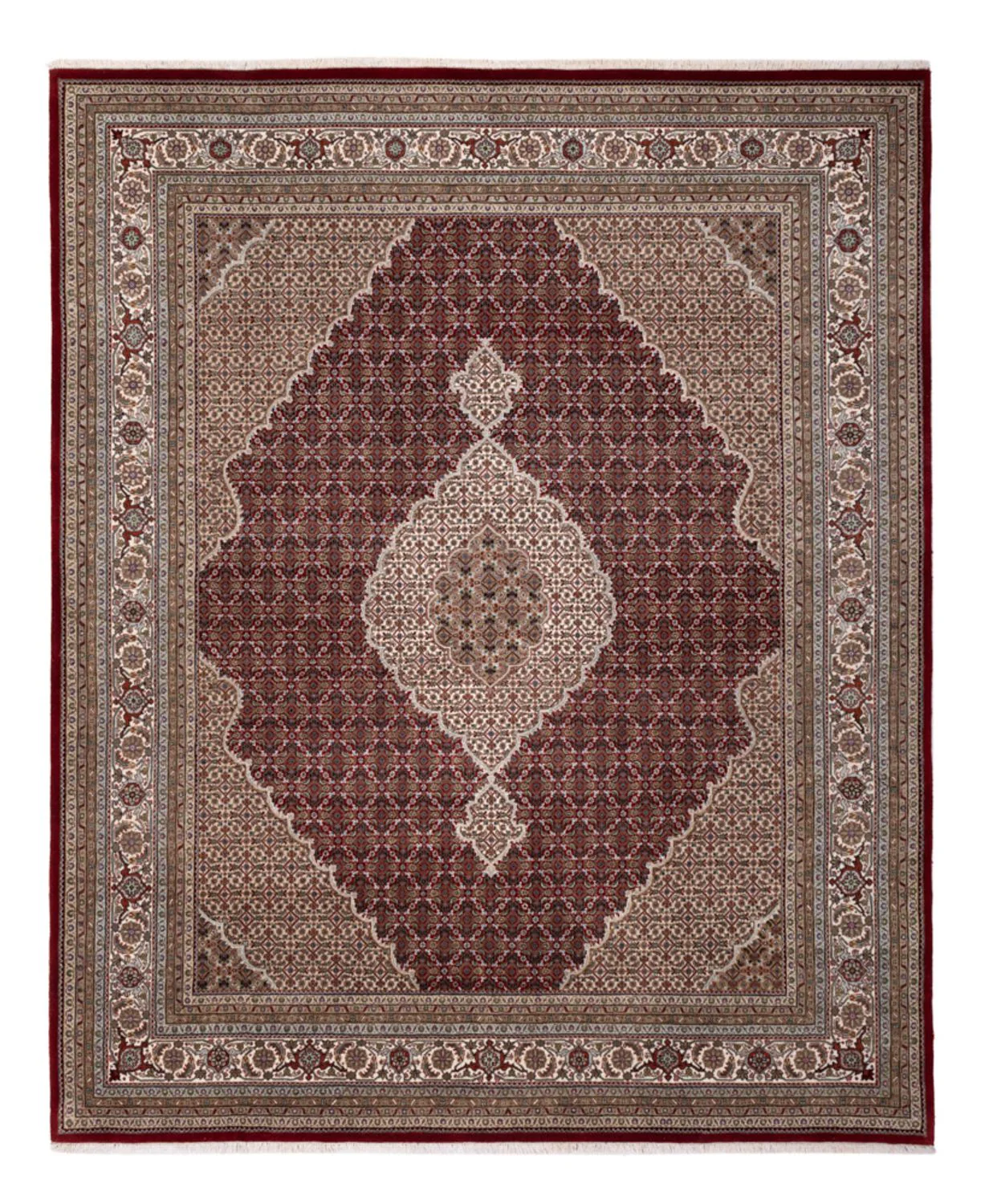 Indo Täbriz Teppich 303x253cm - Orientteppich