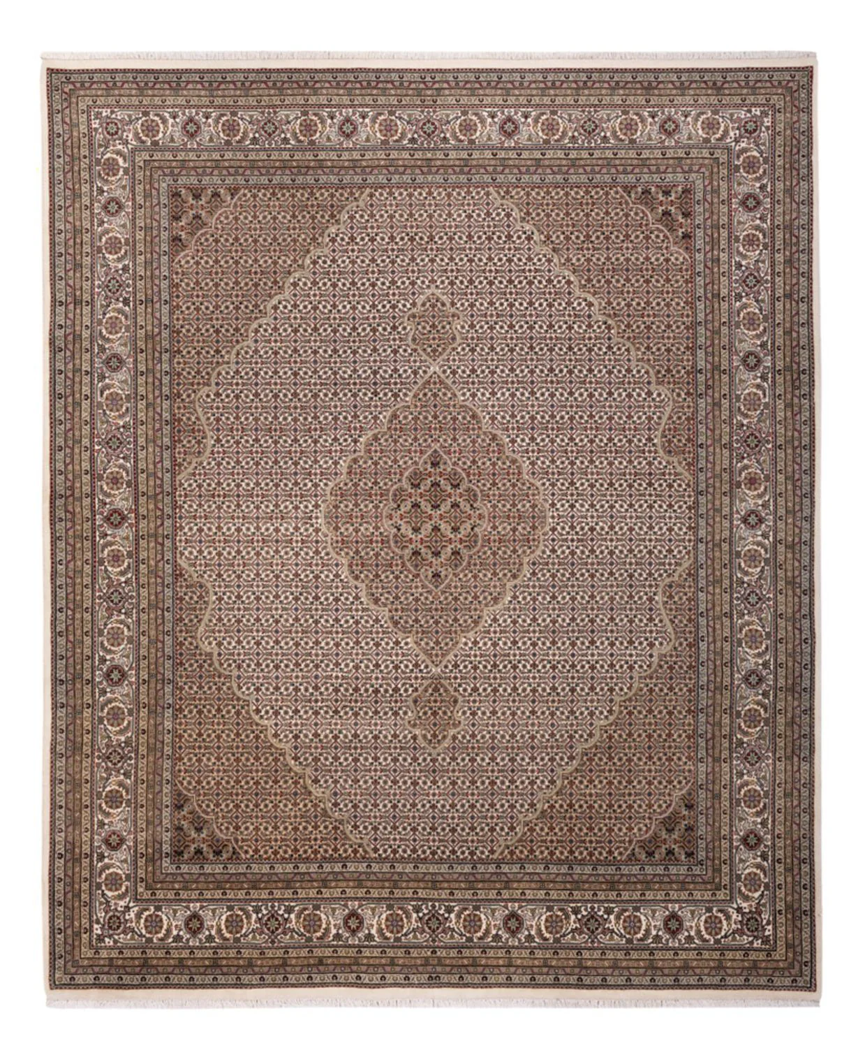 Indo Täbriz Teppich 304x249cm - Orientteppich