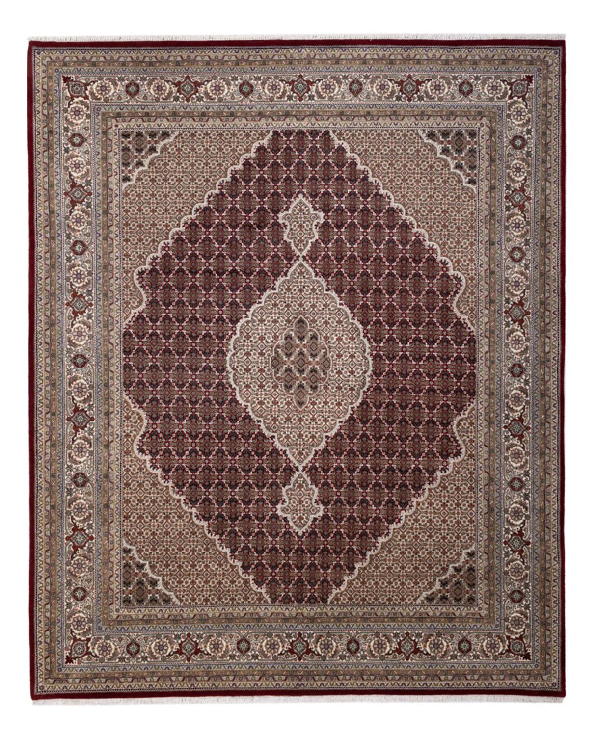 Indo Täbriz Teppich 306x248cm - Orientteppich
