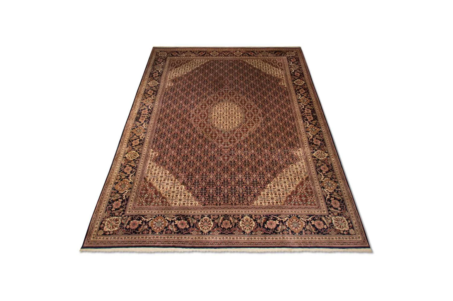 Orientteppich - Täbriz 353 x 252 cm - dunkelblau - Image 5