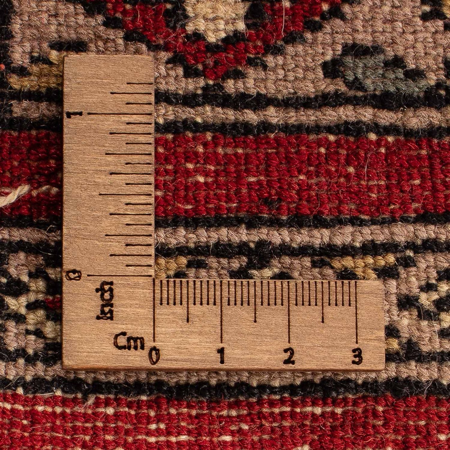 Pakistan Teppich 192 x 64 cm - dunkelrot - Image 6