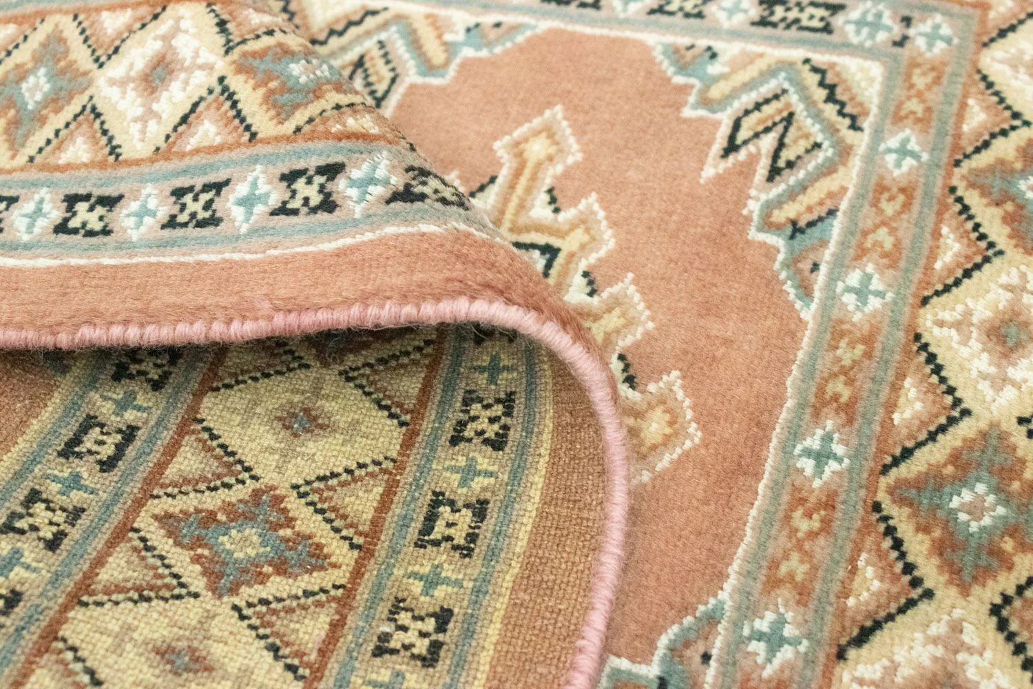 Pakistan Teppich 88 x 62 cm Fußmatte - Image 3