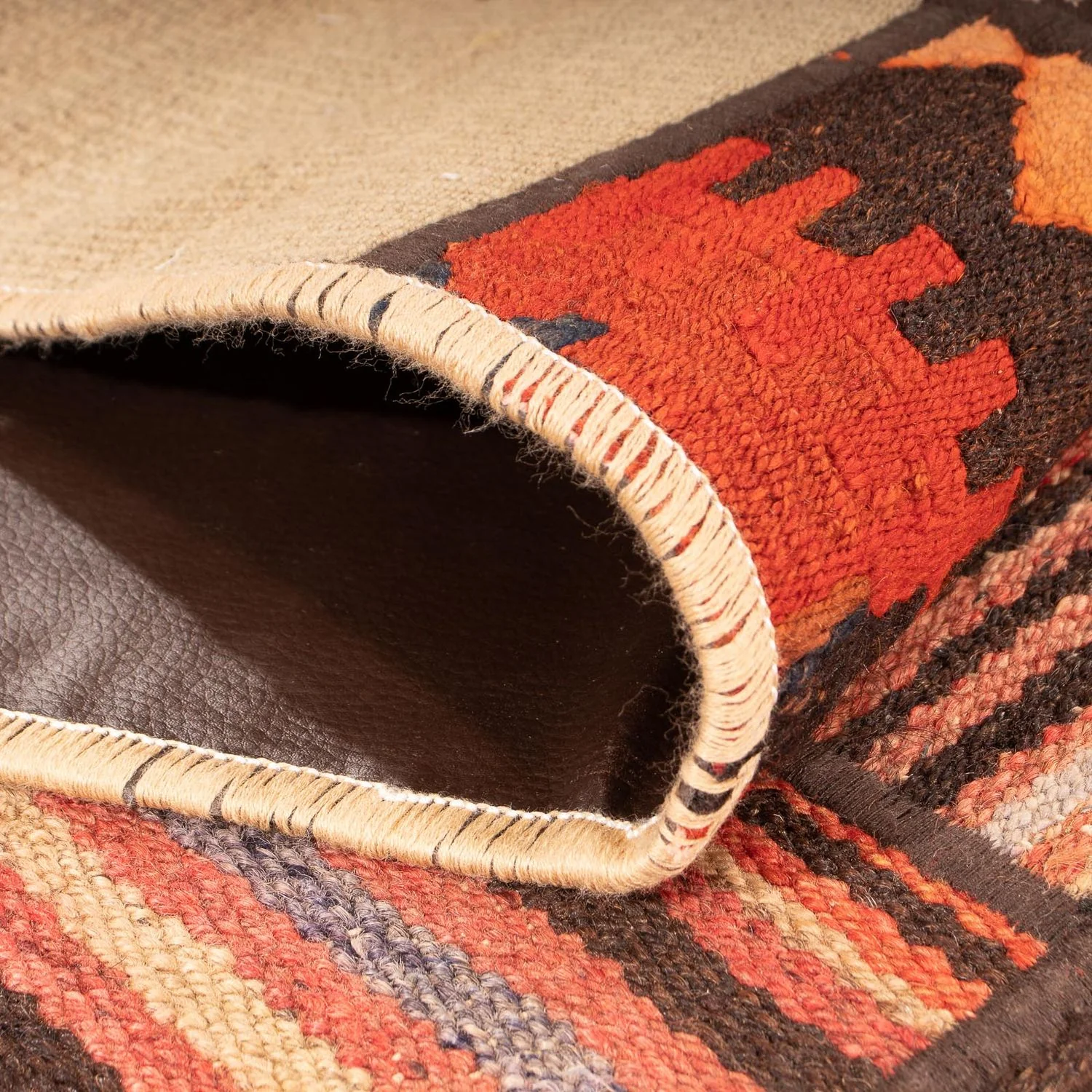 Patchwork Teppich 200 x 150 cm - mehrfarbig - Image 4