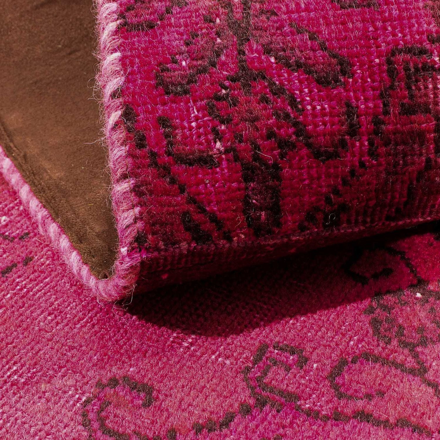 Patchwork Teppich 202 x 127 cm - mehrfarbig - Image 4