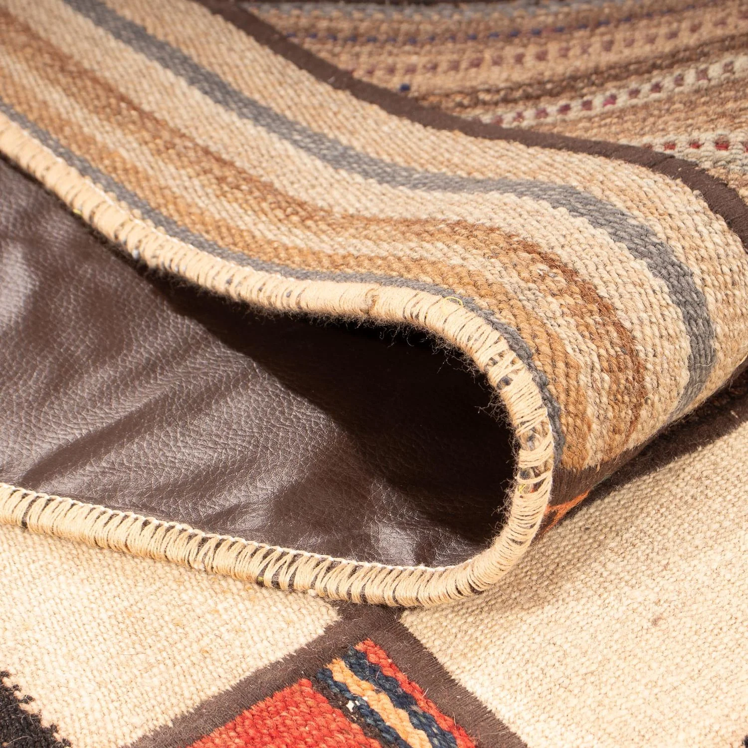 Patchwork Teppich 230 x 160 cm - mehrfarbig - Image 4