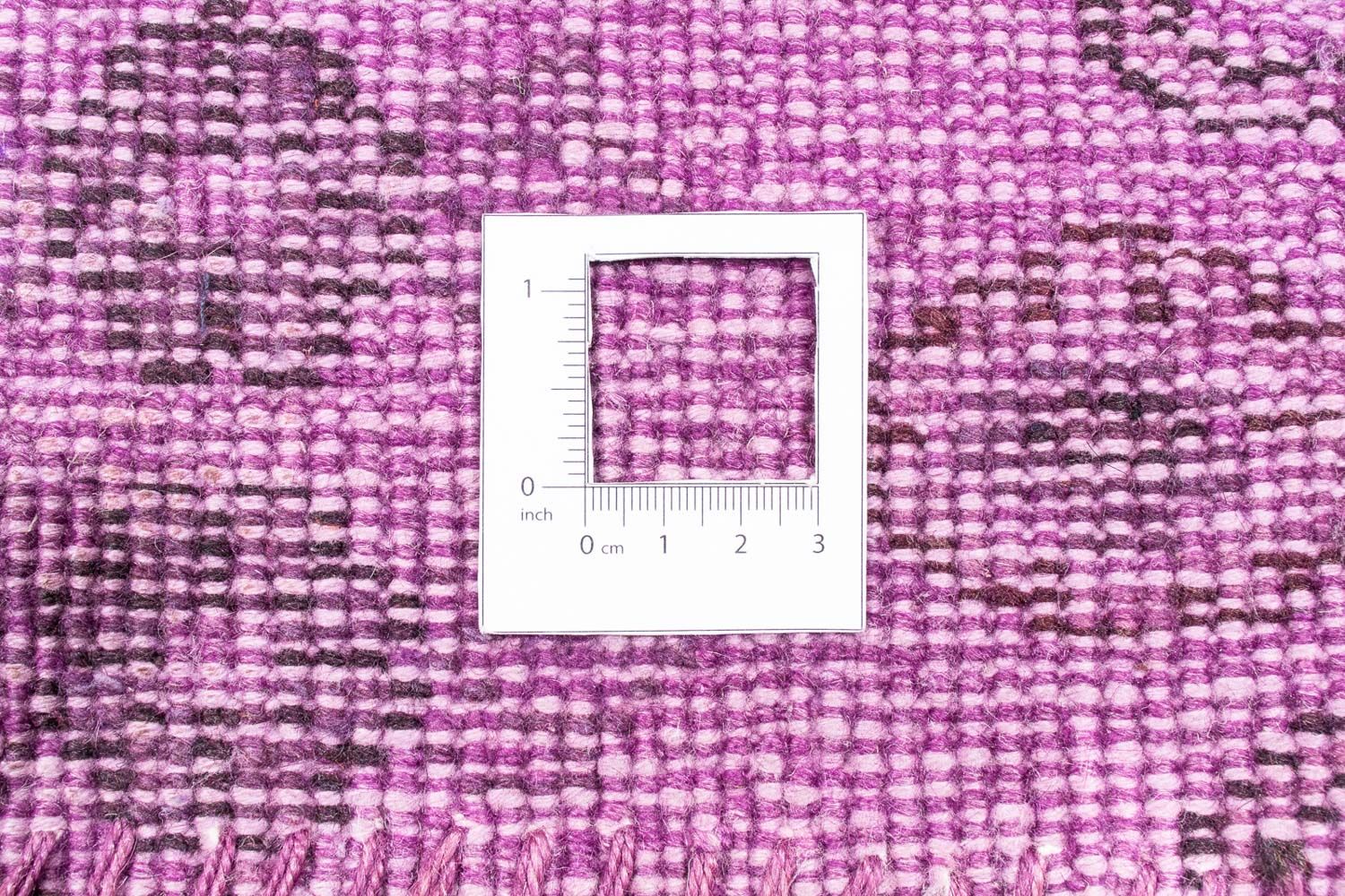 Patchwork Teppich 240 x 170 cm - lila - Image 6