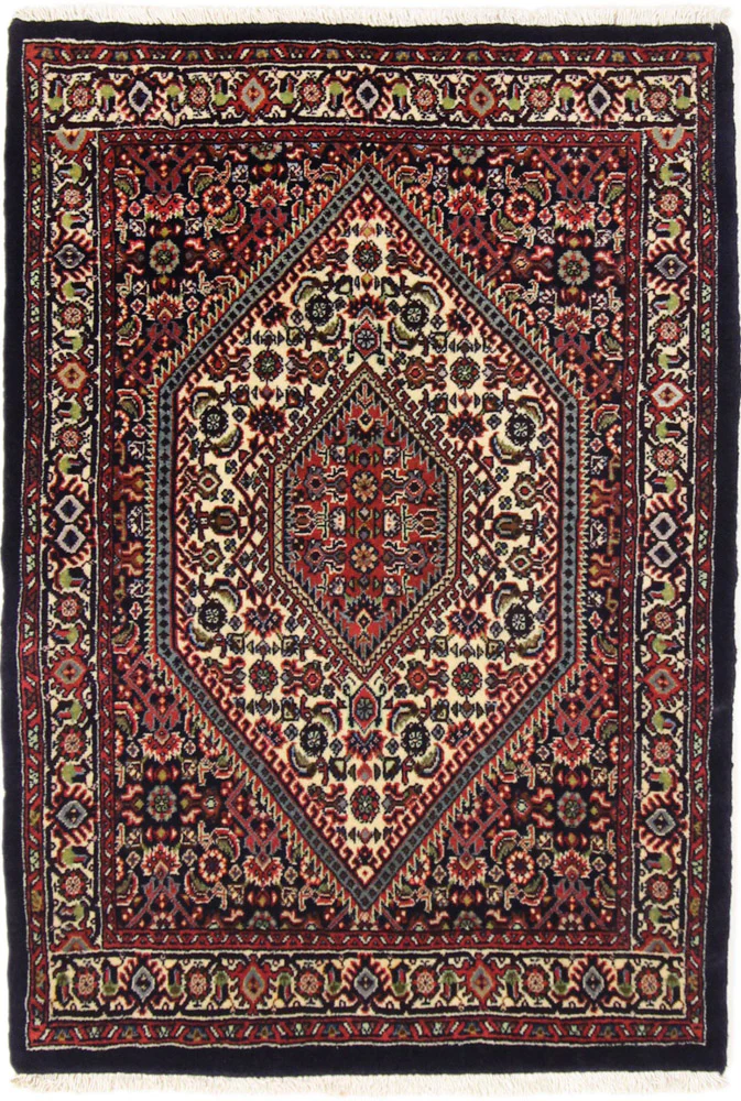Perserteppich - Bidjar - 103 x 72 cm - rost
