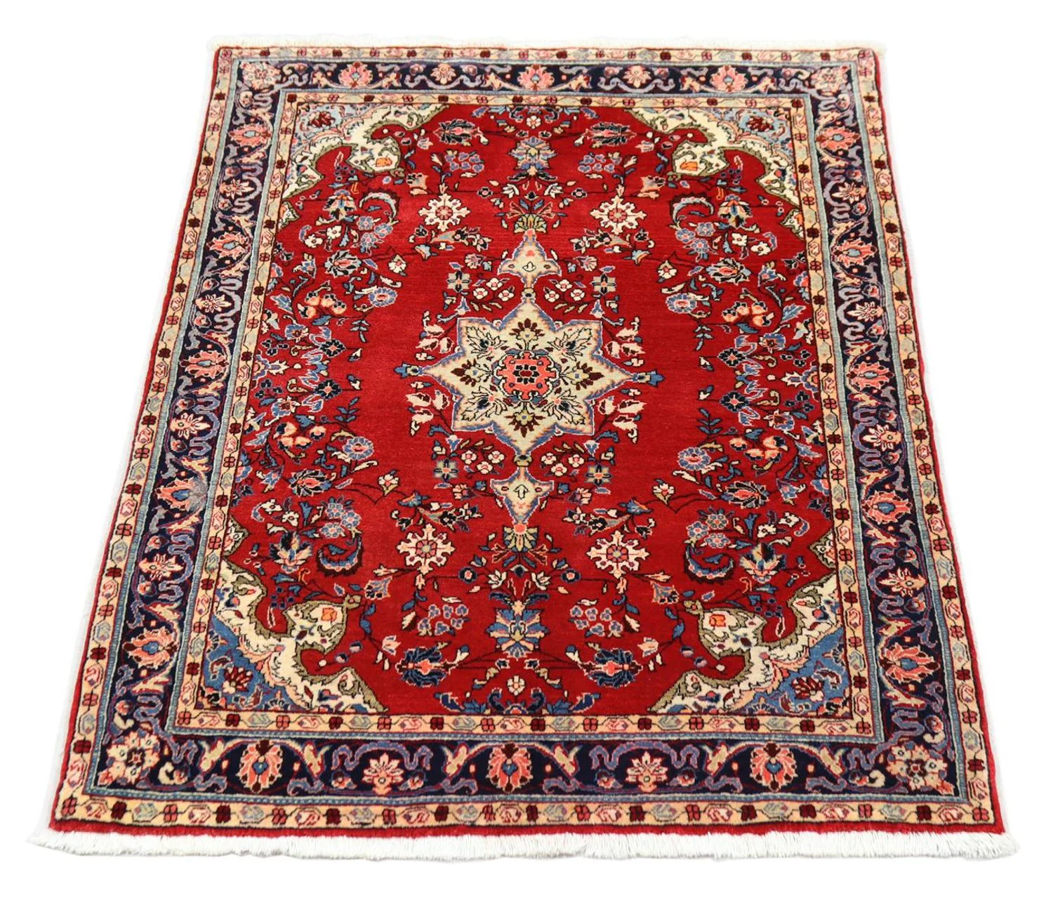Perserteppich - Bidjar 152 x 104 cm - rot