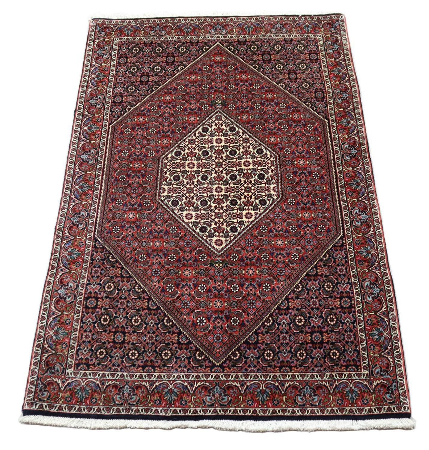 Perserteppich - Bidjar 178 x 109 cm - dunkelrot