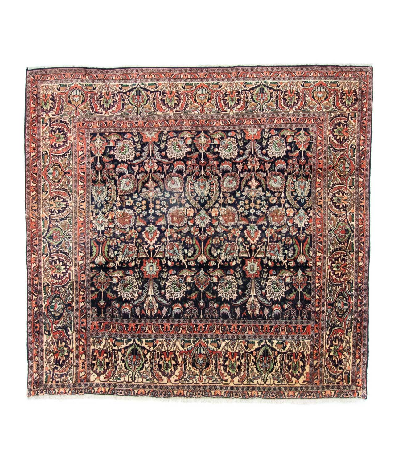Perserteppich - Bidjar 187 x 197 cm - blau