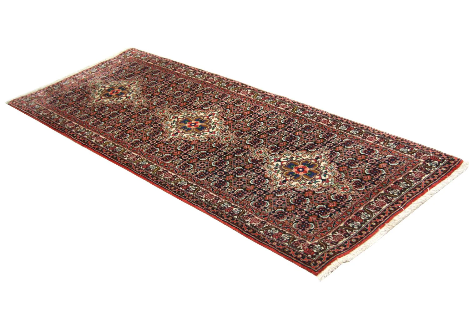 Perserteppich - Bidjar 202 x 75 cm - blau - Image 3