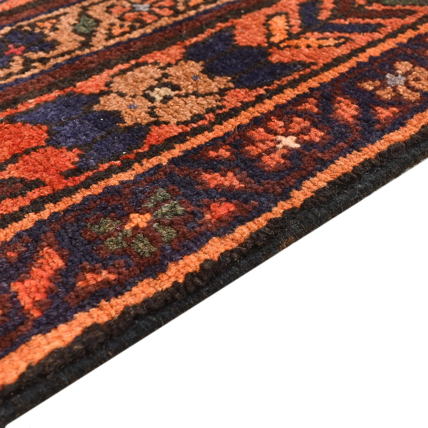Perserteppich - Bidjar - 210 x 130 cm - dunkelrot - Image 3