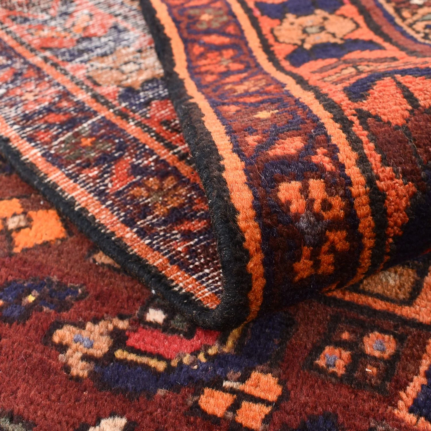 Perserteppich - Bidjar - 210 x 130 cm - dunkelrot - Image 4