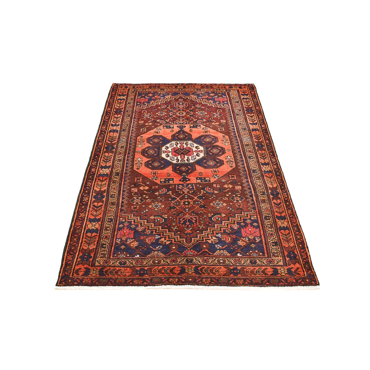 Perserteppich - Bidjar - 210 x 130 cm - dunkelrot - Image 5