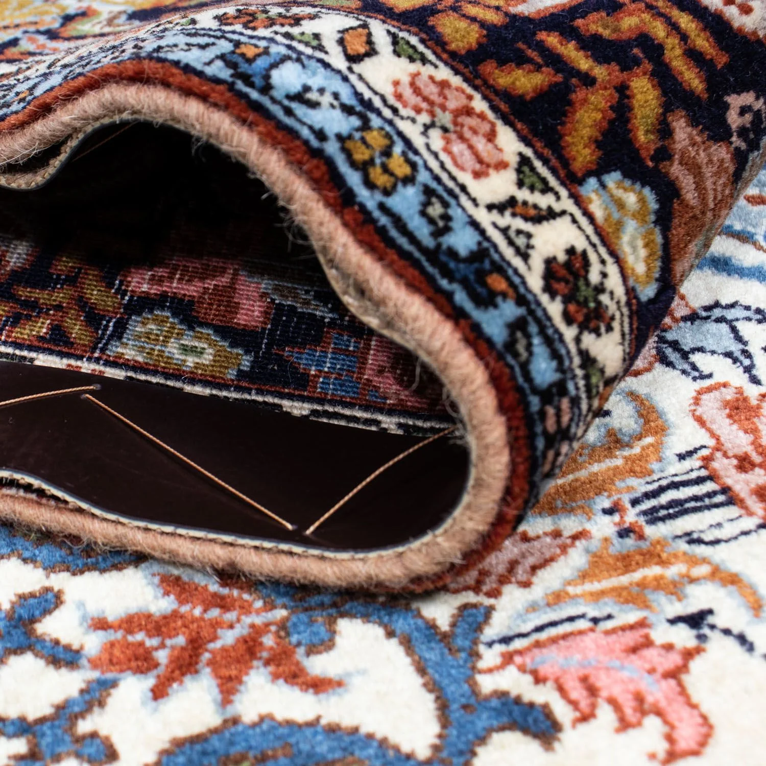 Perserteppich - Bidjar 243 x 135 cm - beige - Image 4