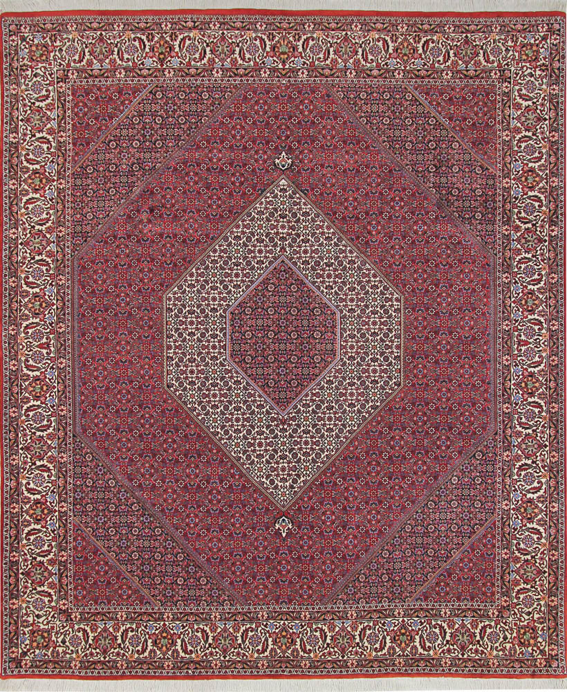 Perserteppich - Bidjar - 303 x 256 cm - rost