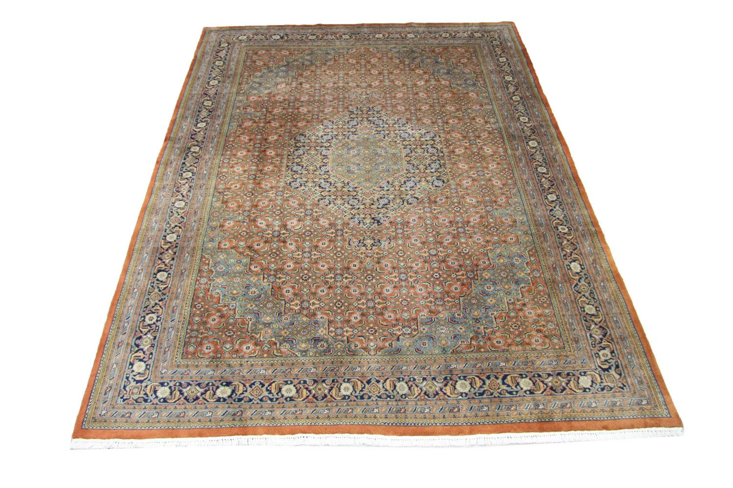Perserteppich - Bidjar 348 x 250 cm - blau