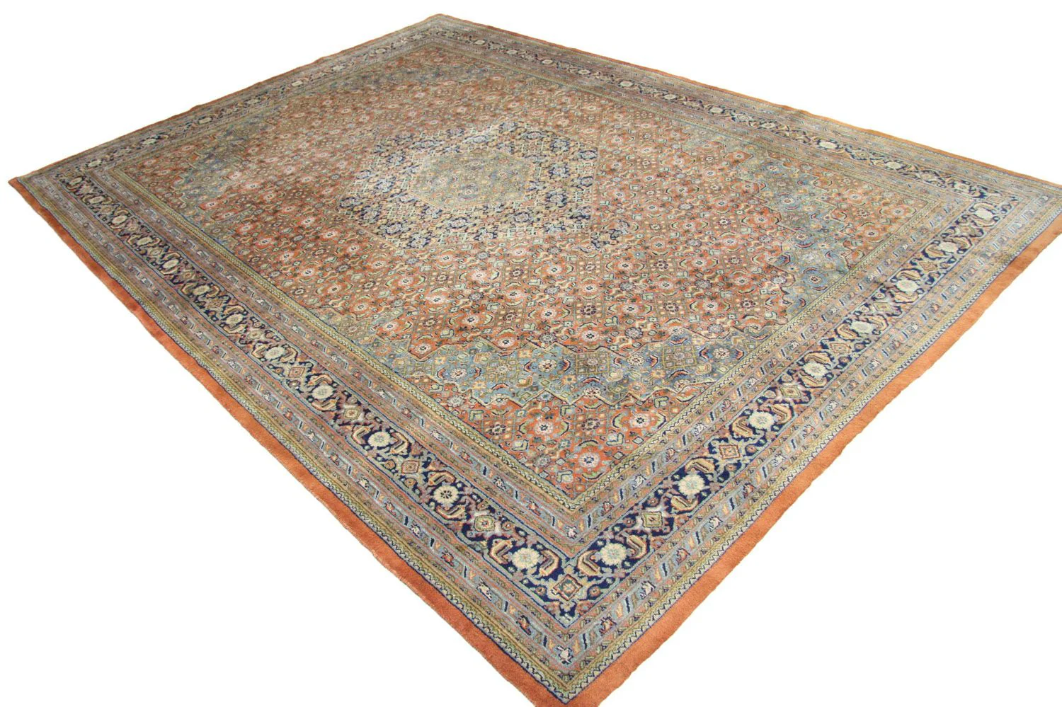 Perserteppich - Bidjar 348 x 250 cm - blau - Image 4