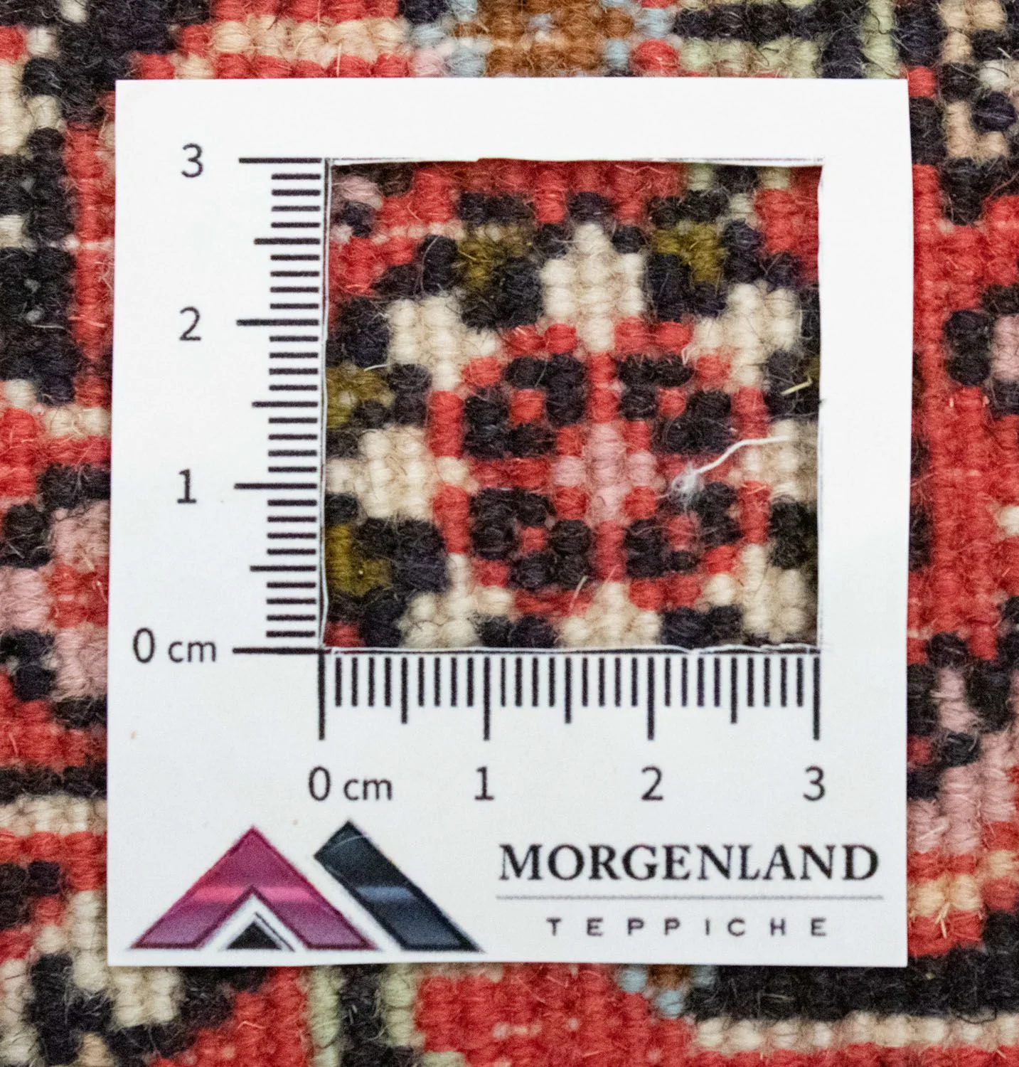 Perserteppich - Bidjar 60 x 40 cm - rot - Image 6