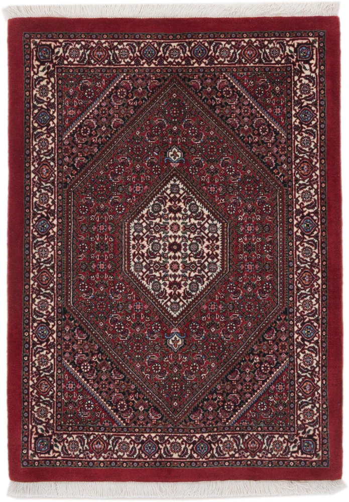 Perserteppich - Bidjar - Royal - 113 x 80 cm - dunkelrot