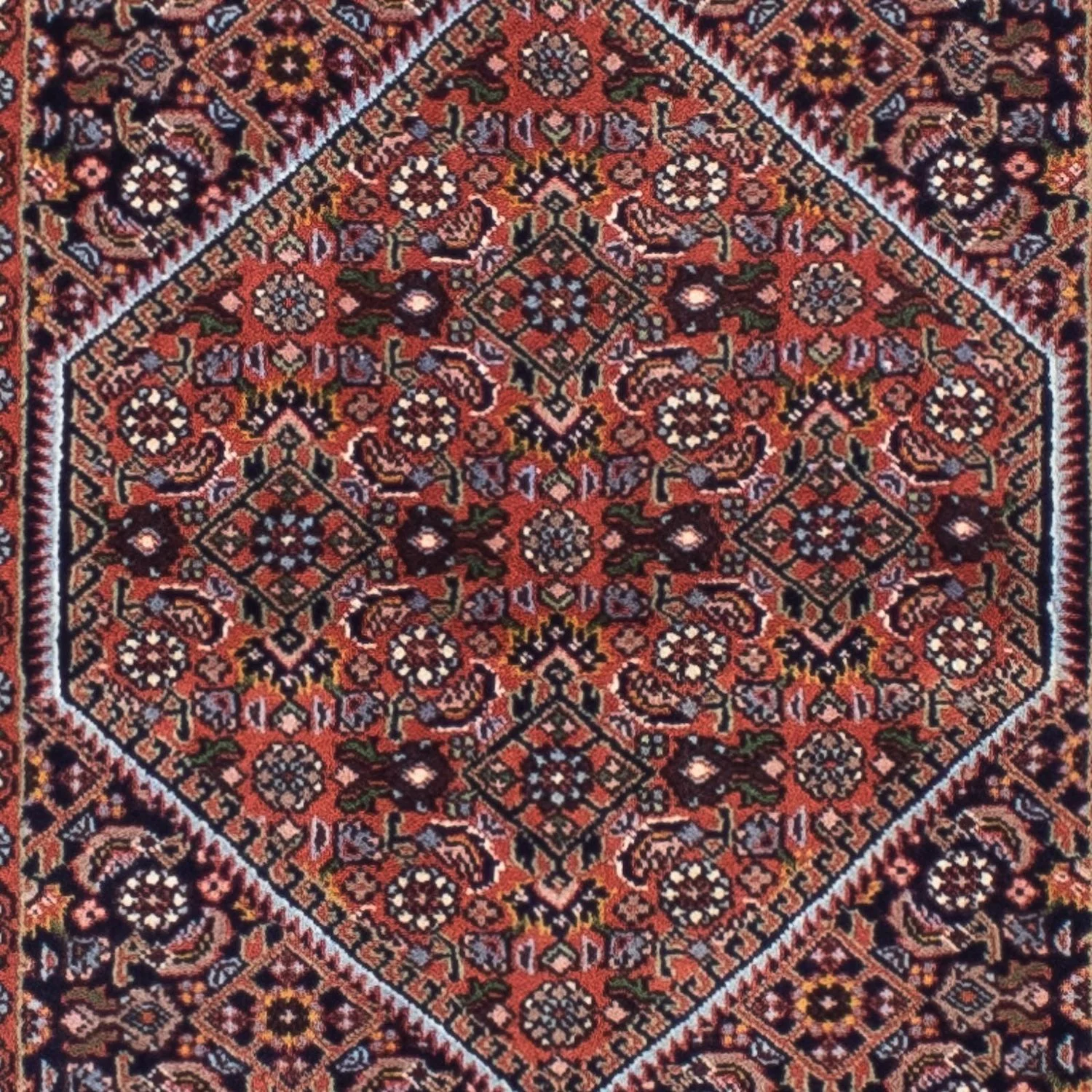 Perserteppich - Bidjar - Royal 291 x 70 cm - dunkelblau - Image 2