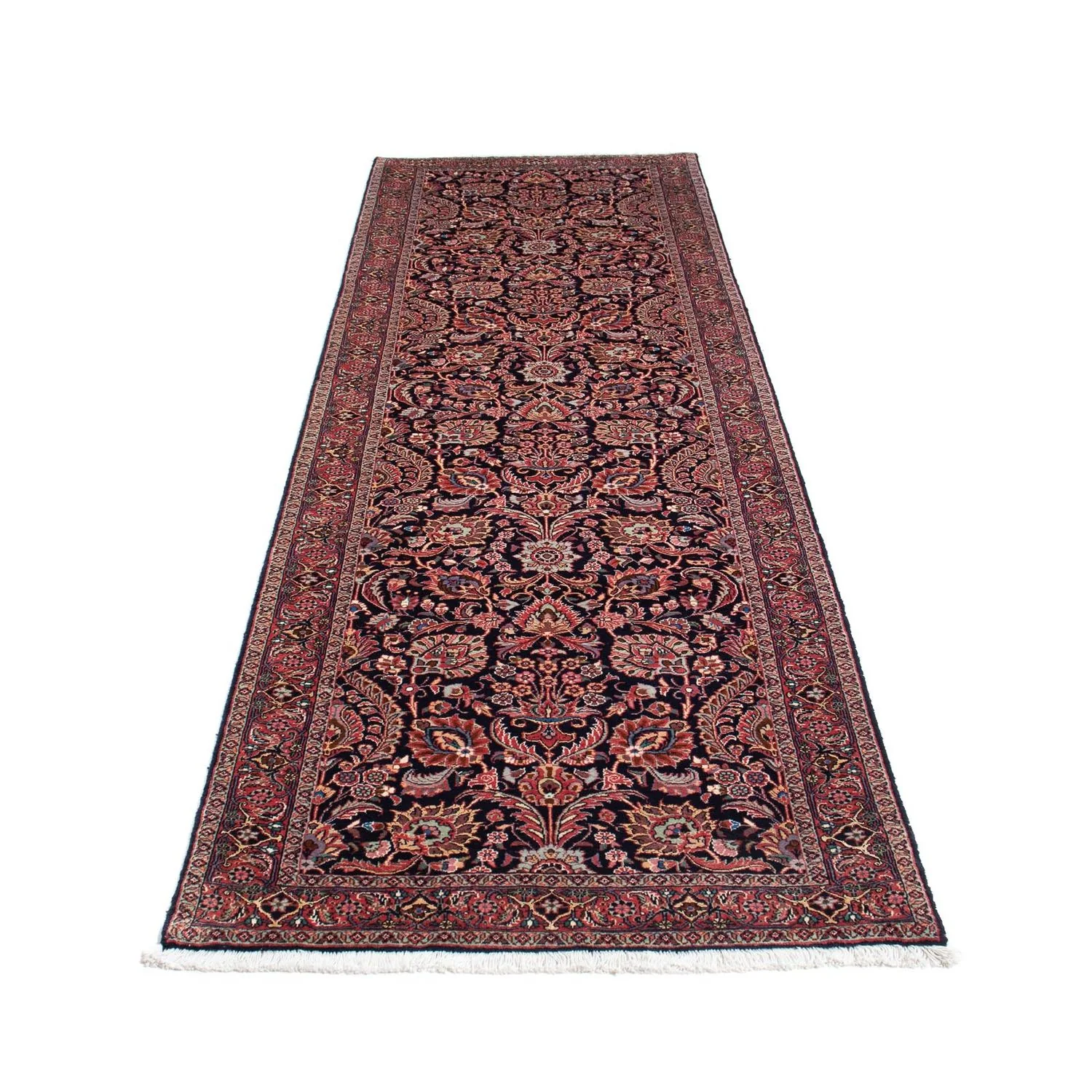 Perserteppich - Bidjar - Royal 298 x 83 cm - dunkelblau - Image 5